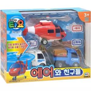 꼬마버스타요 에어와 친구들 미니카 대형 운송트럭 어린이날 생일 선물 장난감 세트