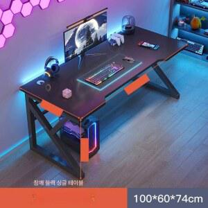 게이밍책상1800 2인용 컴퓨터책상 사무용 조립식 l자형 e스포츠 데스크탑 PC방