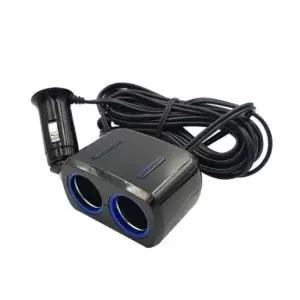 변환기 캠핑 2구 차량용 멀티시가 소켓 시거잭 플러그 4M 24V
