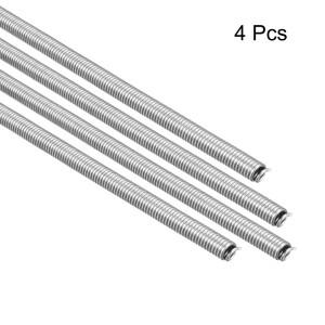 Uxce 4pcs AC220V 3000W 2500W 가마로 가열 코일 히터 와이어 고 저항 리스트링 발열체 820mm