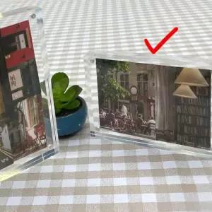포토테이블 아크릴 자석 액자 90x130 웨딩 아크릴 투명