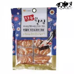 애견 초밥 간식 치킨피쉬 강아지 한줌 수제 10P 애견간식