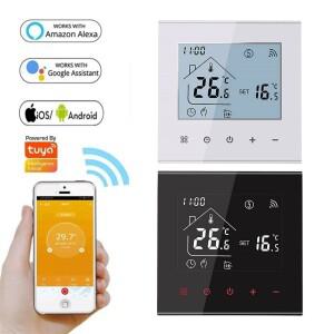 MINCO HEAT M4A  바닥 온도 조절기 Tuya WiFi 3A 16A 전기가스 보일러물 난방 컨트롤러 1PC