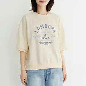 (~88size)[MADE D] 랜더스반팔맨투맨 TBF3161