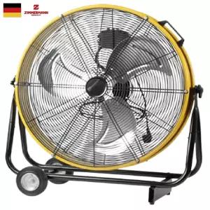 UNIMAX 산업용 선풍기 ZMF-2454DSY 작업장 산업현장 업소용 대형 스탠드 메탈팬 공기순환 강풍팬