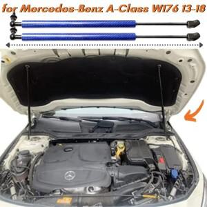 메르세데스 벤츠 A 클래스 W176 2013-2018 A160 A180 A200 용 후드 스트럿, 프론트 보넷 가스 스프링 완충