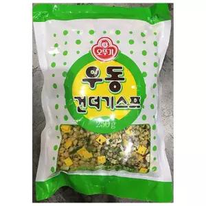 건더기스프 ( 250g) 우동 고명 토핑 식당 식당용
