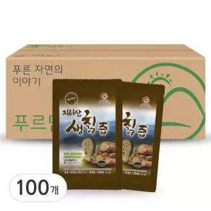 푸르담 지리산 생칡즙 100ml 100개 선물세트 모임 추석 명절 부모님 시댁