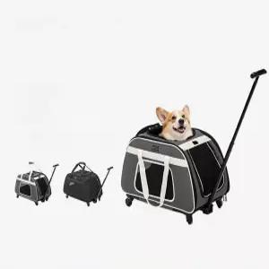 강아지 이동가방 케이스 고양이 케이지 애완견 가방 투명