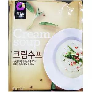 크림스프 ( 1K) 가공 즉석 요리 조리 주방 먹는 음식