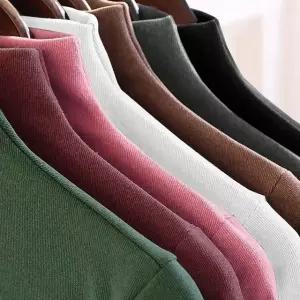 여성 빅사이즈 목폴라 스판티셔츠 7컬러 (FREE~7XL) (W9CFC59)