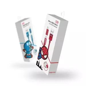 마블 usb 고속 충전기 2in1 충전 케이블 5핀 c타입 1m (W27F485)
