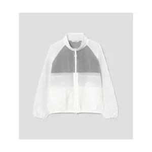에잇세컨즈 컬러 블록 윈드브레이커 - 아이보리 724509