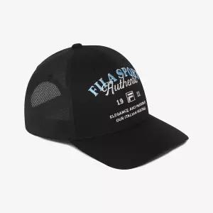 휠라 키즈 그래픽 반메쉬 캡 BLACK FK262CP07X002 001