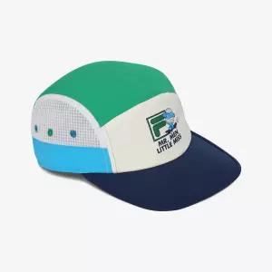 휠라 키즈 미스터맨 리틀미스 키링 반메쉬 캠프캡 BLUE FK262CC07X002 456