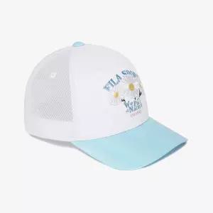 휠라 키즈 플라워 팝업 반메쉬 캡 WHITE FK262CP07G002 100