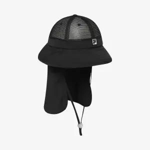 휠라 키즈 차양 메쉬 돔햇 BLACK FK262BH07X002 001