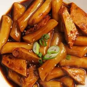 쌀떡(가래떡) 짜장맛 사계절떡볶이 밀키트2인분 밀키트2인분 떡 어묵 (WEC0782)