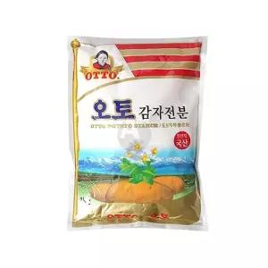 영흥식품 국산감자전분 500g 식당용 감자가루 식자재전분가루 감자분말 튀김용 탕수육튀김옷 중식당 업소용