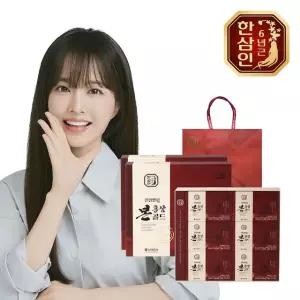 [농협홍삼] 한삼인 홍삼본골드 50ml 30포 2세트+쇼핑백