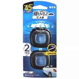 페브리즈 차량용 방향제 2.2ml - 담배냄새제거 블루아이스향(2입)x1개