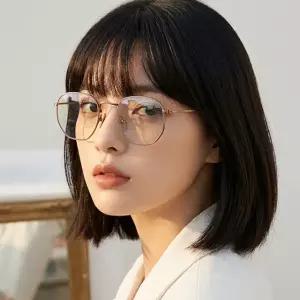 안경테 RB8148V 1222 헥사고날 티타늄 앤틱 골드테 남자 여자