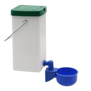토끼 물통 1000ml 블루 볼 포함, 소동물 가금류 물병, 설치류 토끼/페럿/햄스터/기니피그용
