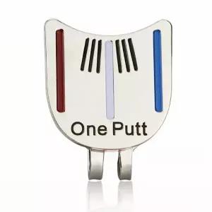 one putt 볼마커 볼마크 골프 클립 자석 모자