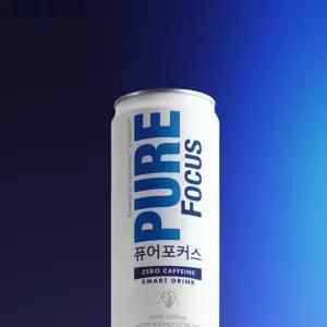 [퓨어포커스]제로카페인 누트로픽 에너지드링크 24캔