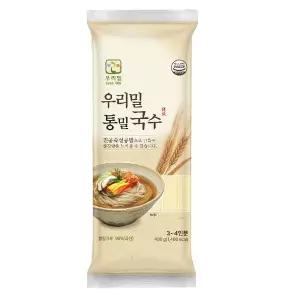 우리밀 통밀국수 400g 소면 우리밀국수 (W78F0D6)