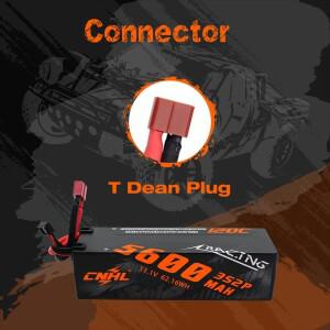 CNHL 3S 120C 리포 배터리 EC5 플러그 5600/6600/8000mAh 11.1V RC 자동차 보트 트럭용 하드 케이스