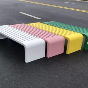 관공서 학교 펜션 테라스 의자 철제 벤치