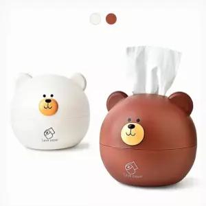 곰돌이 두루마리 휴지케이스 물티슈 보관함 미니티슈커버 집들이