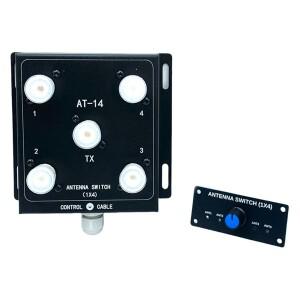 4방향 동축 원격 안테나 스위치 500W PEP 분배기 라디오 방송국용 1.8-60MHz RF