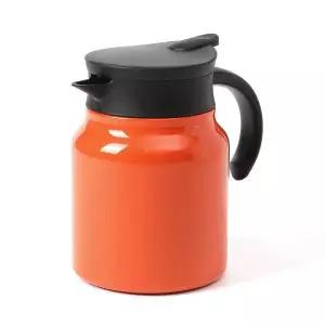 티웨어 이중진공 보온주전자 900ml 오렌지 차포트 주전자포트
