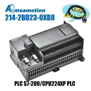 프로모션 Amsamotion PLC S7-200CN CPU224XP 14I/10O 2AI 1AO AC/DC/RLY 6ES7 214-2BD23-0XB8 PPI 케이블