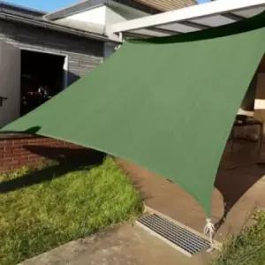 옥상그늘막 대각선 풀Set 사각그늘막 L GREEN 3.1M 122MM 180GSM