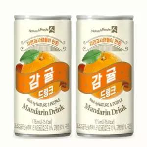 제주감귤 드링크 과일음료 과즙음료 175ml 30캔 GST MNS