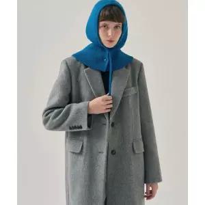 DRAWFIT WOMEN 울 니트 버튼 바라클라바 [CLASSIC BLUE]