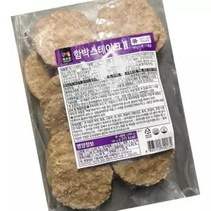 목우촌 목우촌 햄버그 스테이크 1kg 10개 함박스테이크 냉동함박 간편식