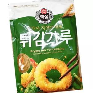 백설 튀김가루 자연재료 1kg 10개 부침가루 반죽