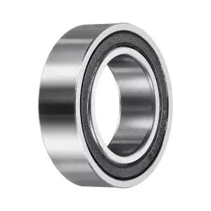 uxcell 254212-2RS 비표준 볼 베어링 25mm ID x OD 두께 이중 고무 밀폐 크롬강 산업 기계용