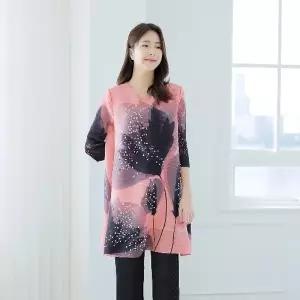 플라라 (88까지)쉐도우플라워큐빅플리츠원피스