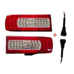 볼보트럭 FM12 FH12 2002 트럭 테일 램프 OEM 21097450 21097447, RH LH 후미등 1 개