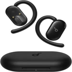 Anker 오픈 이어 헤드폰의 사운드코어 V20i 조절 가능한 훅 울트라 컴포트 스너그 핏 강력한 클리어 콜