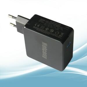 유니버설 65W USB C 전원 어댑터 PD 고속 충전기 미국 플러그/유럽 헤드 5V/9V/12V/15V/20V 휴대폰/태블릿/