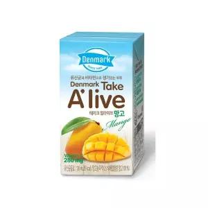 덴마크 테이크 얼라이브 망고 120ml x 24개