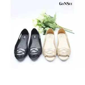 [고앤씨]여성 슬링백 젤리 발편한 편안한 엄마 바캉스 휴가 여행 플랫 슈즈_P425939095