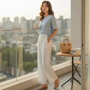 비츠로 남녀공용 아이스터치 데님룩 와이드 SD 260517
