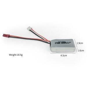 Ledi A560 고정익은 R & F 2S 리튬 배터리 7.4V 350mAh JST 소켓이 기본으로 제공됩니다.